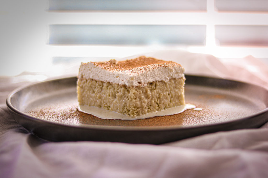 Gluten free tres leches cake by Sisters Sans Gluten