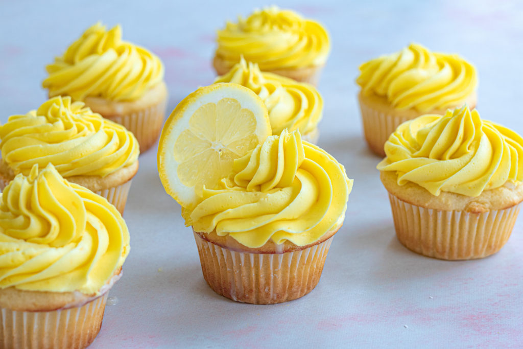 Gluten free lemon ricotta cupcakes by Sisters Sans Gluten