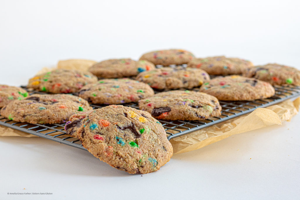 gluten free monster cookies by sisters sans gluten
