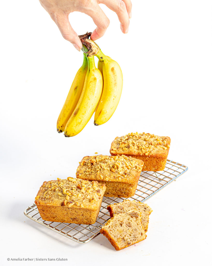 gluten free banana nut loaves by sisters sans gluten 