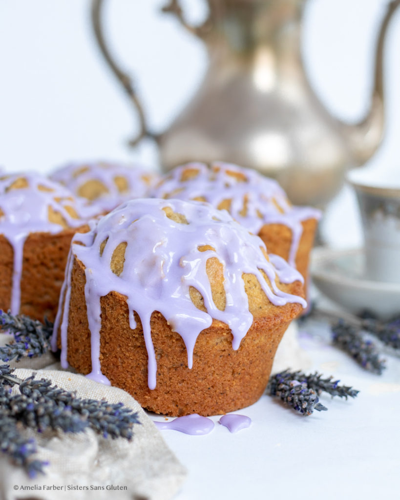 gluten free lavender earl grey muffins by sisters sans gluten
